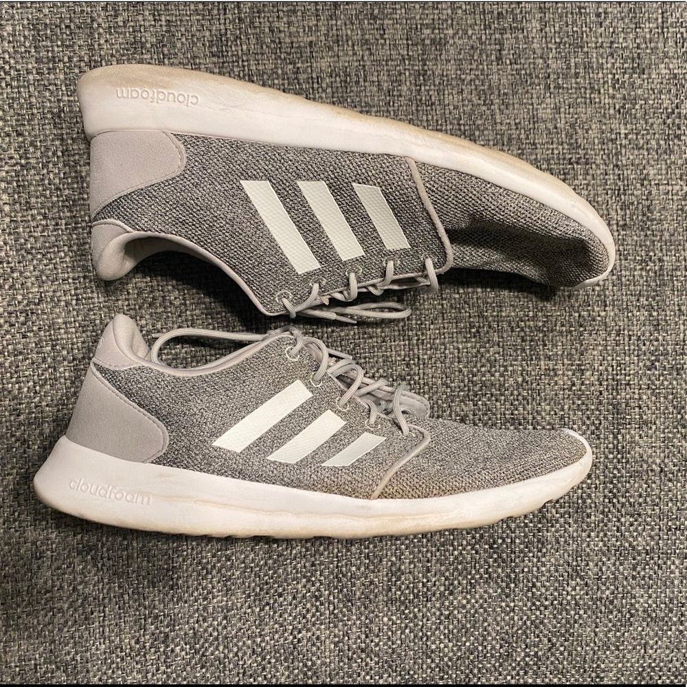 ⚪️ Adidas Cloud foam QT Racer Shoes Size 11 - Picture 3 of 6
